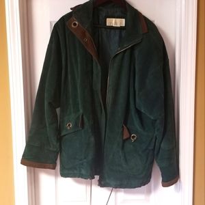 VINTAGE Genuine Suede Oversized Coat